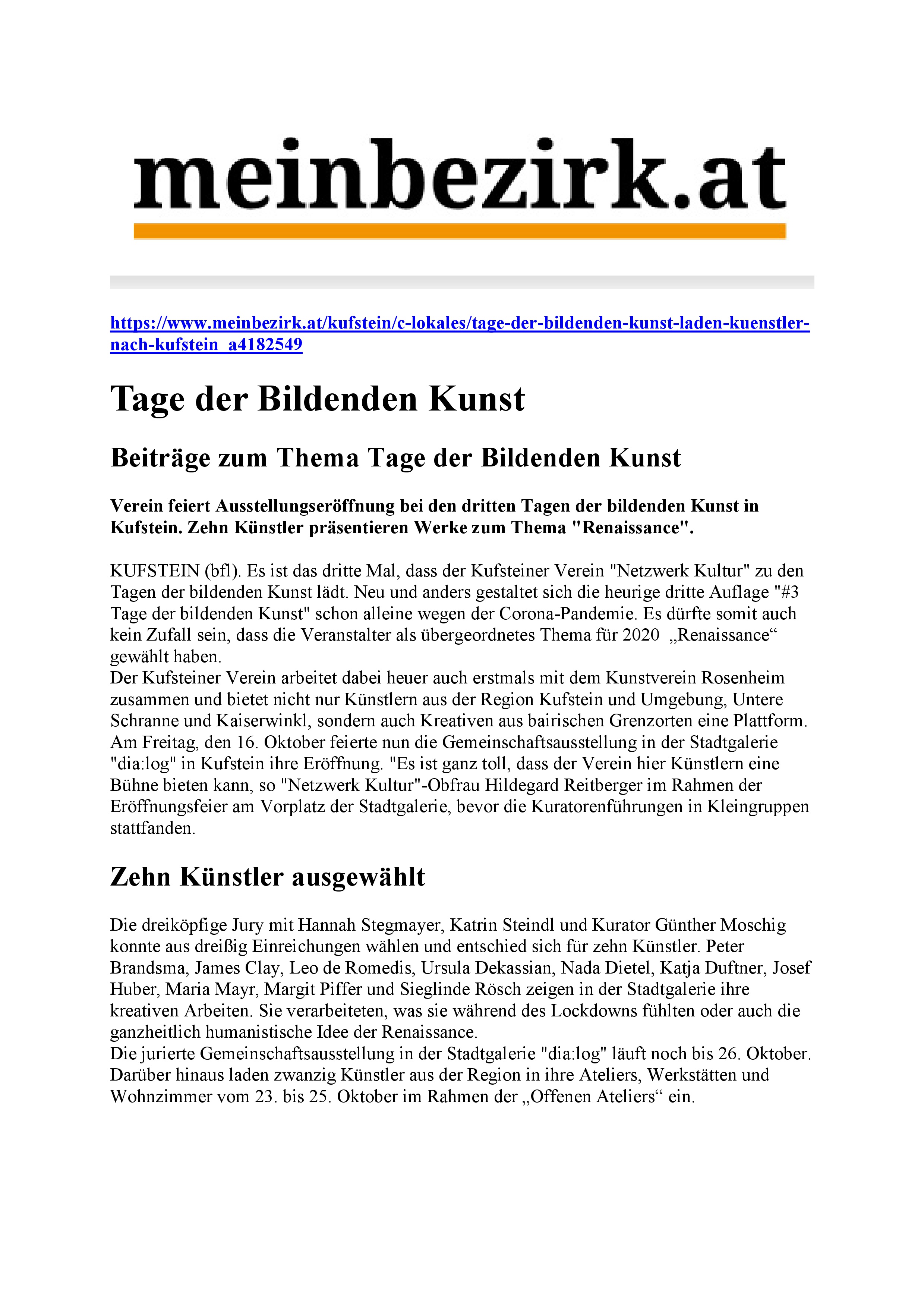 meinbezirk Beitrag